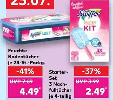 Feuchte Bodentücher je 24-St.-Packg.