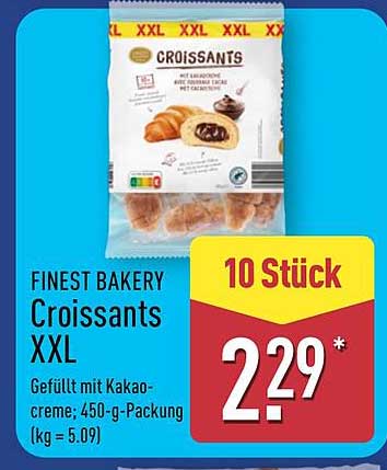FINEST BAKERY Croissants XXL