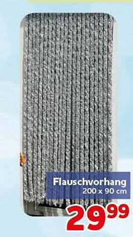 Flauschvorhang 200 x 90 cm