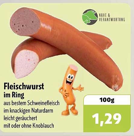 Fleischwurst im Ring