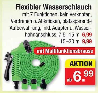 Flexibler Wasserschlauch