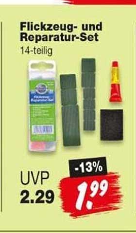 Flickzeug- und Reparatur-Set 14-teilig