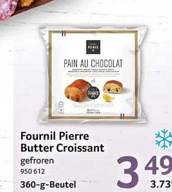 Fournil Pierre Butter Croissant gefroren 950 612 360-g-Beutel