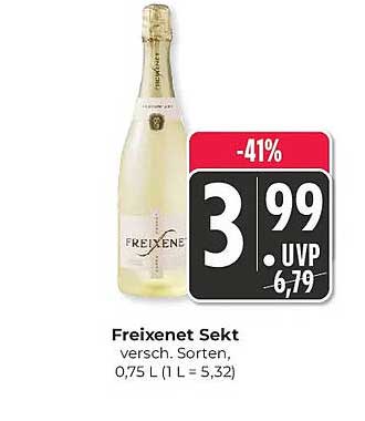 Freixenet Sekt versch. Sorten, 0,75 L (1 L = 5,32)