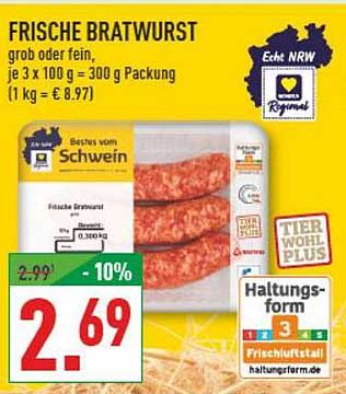 FRISCHE BRATWURST