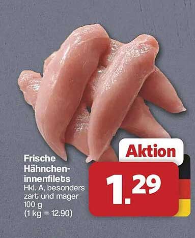 Frische Hähnchen-innenfilets