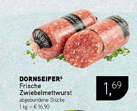 Frische Zwiebelmettwurst
