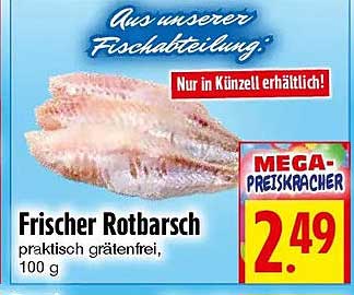 Frischer Rotbarsch