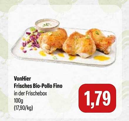 Frisches Bio-Pollo Fino in der Frischebox