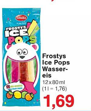 Frostys Ice Pops Wassereis 12 x 80 ml