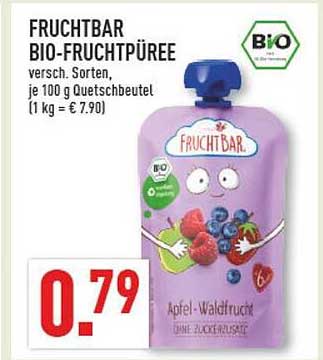FRUCHTBAR BIO-FRUCHTPÜREE