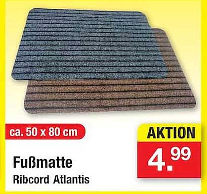 Fußmatte Ribcord Atlantis
