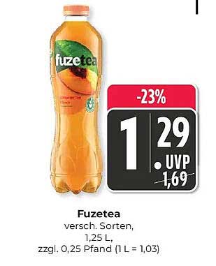Fuzetea versch. Sorten, 1,25 L