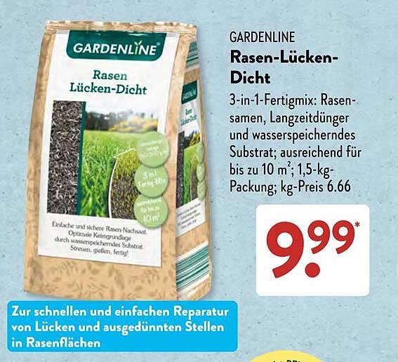 GARDENLINE Rasen-Lücken-Dicht