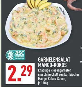 GARNELENSALAT MANGO-KOKOS