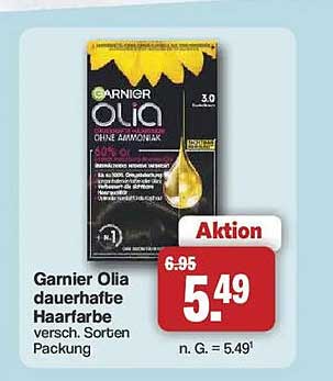 Garnier Olia dauerhafte Haarfarbe versch. Sorten Packung