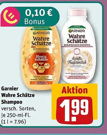Garnier Wahre Schätze Shampoo versch. Sorten, je 250-ml-Fl. (1 l = 7.96)