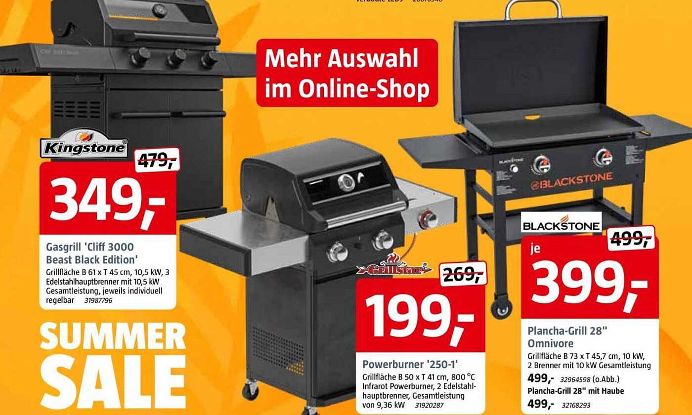 Gasgrill 'Cliff 3000 Beast Black Edition'