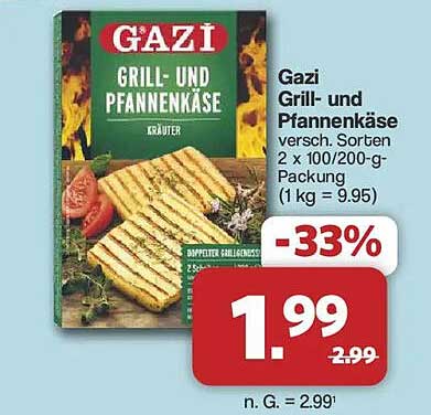 Gazi Grill- und Pfannenkäse