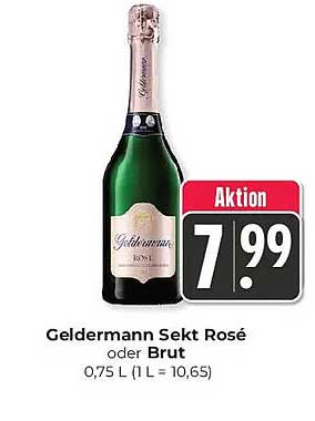 Geldermann Sekt Rosé oder Brut