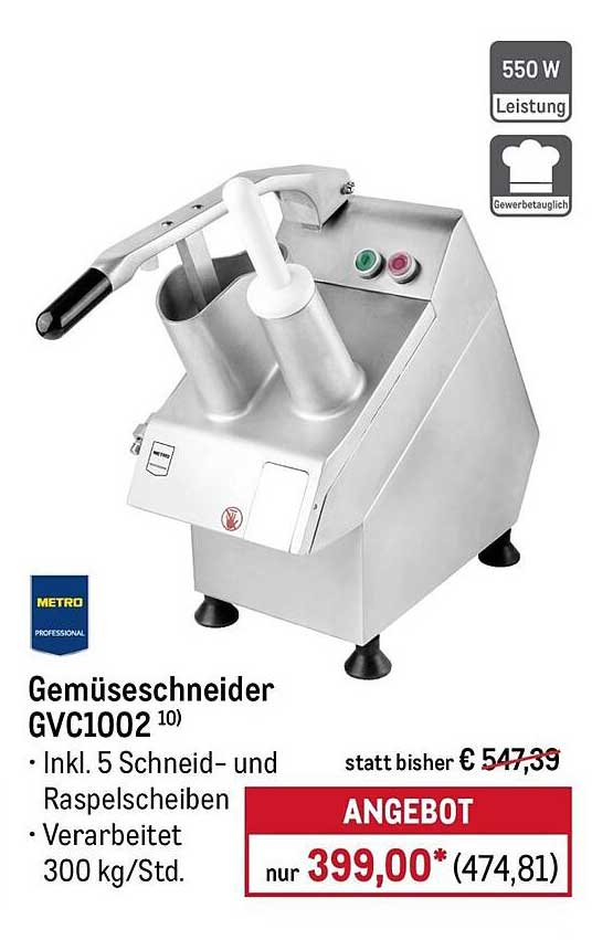 Gemüseschneider GVC1002 10)