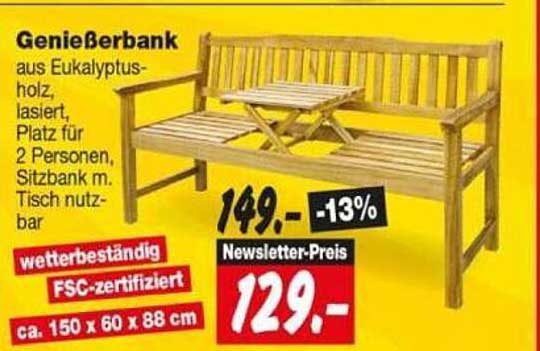 Genießerbank