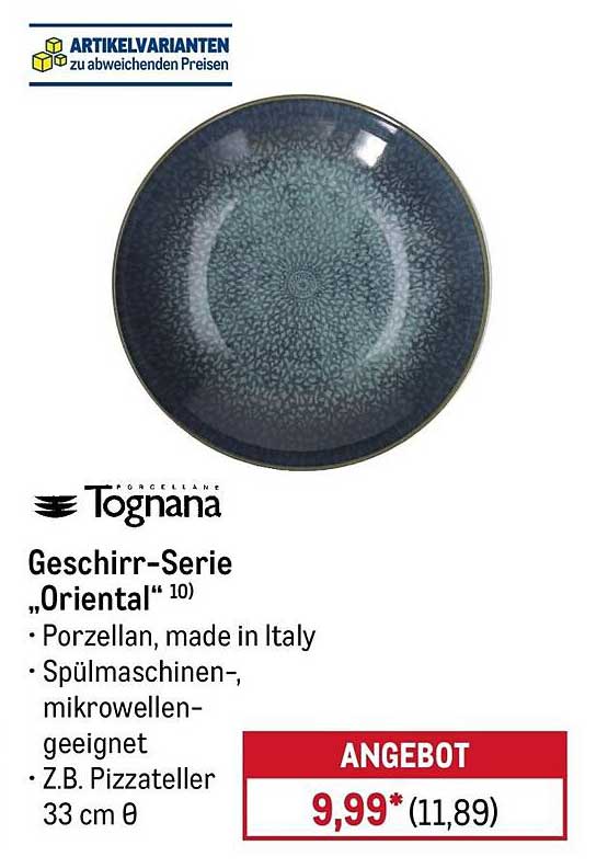 Geschirr-Serie „Oriental“