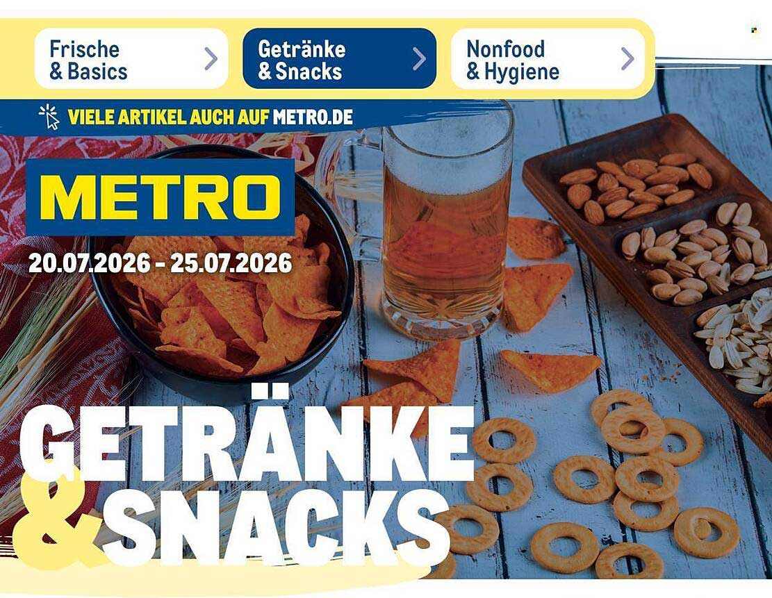 GETRÄNKE & SNACKS