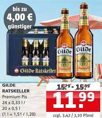 GILDE RATSKELLER Premium Pils