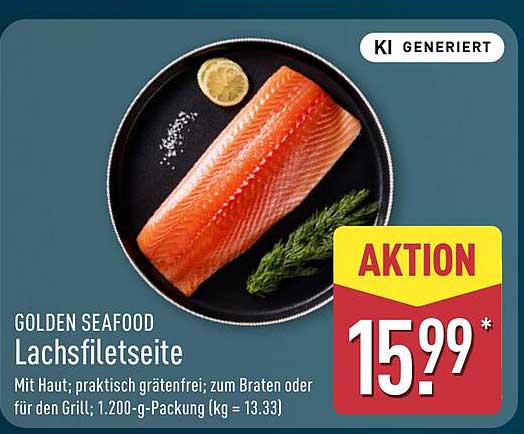 GOLDEN SEAFOOD Lachsfiletseite