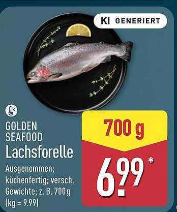 GOLDEN SEAFOOD Lachsforelle
