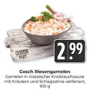 Gosch Riesengarnelen