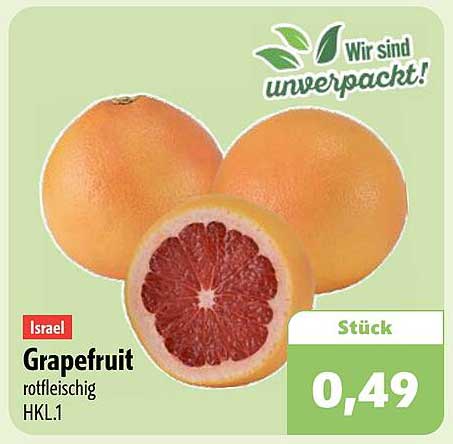 Grapefruit rotfleischig HKL.1