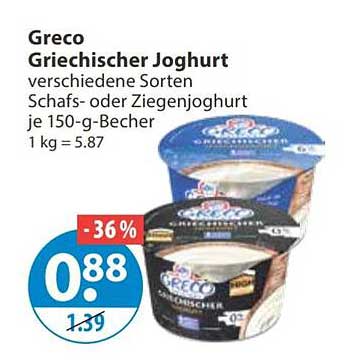 Greco Griechischer Joghurt