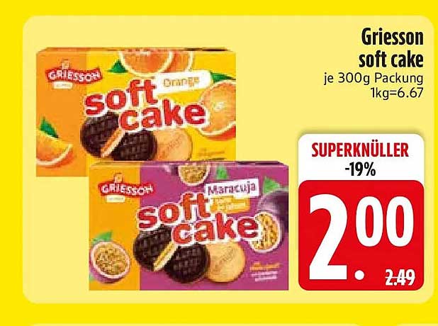 Griesson soft cake
