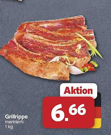 Grillrippe mariniert 1 kg