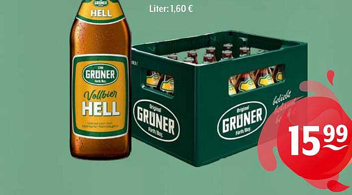 Grüner Vollbier Hell