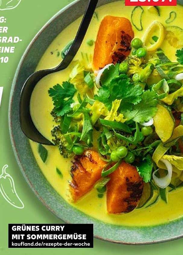 GRÜNES CURRY MIT SOMMERGEMÜSE