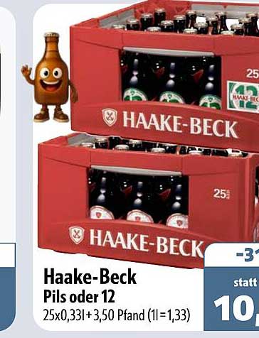 Haake-Beck Pils oder 12