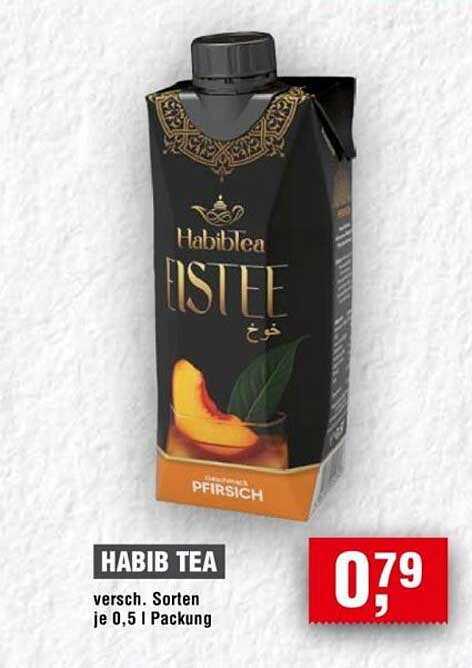 HABIB TEA versch. Sorten je 0,5 l Packung