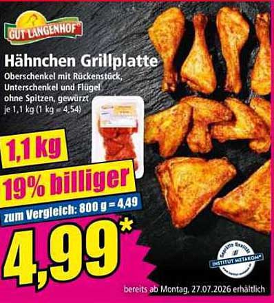 Hähnchen Grillplatte