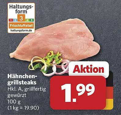Hähnchen-grillsteaks
