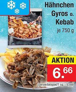 Hähnchen Gyros o. Kebab je 750 g