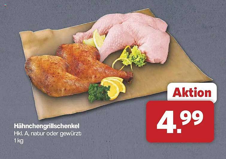 Hähnchengrillschenkel