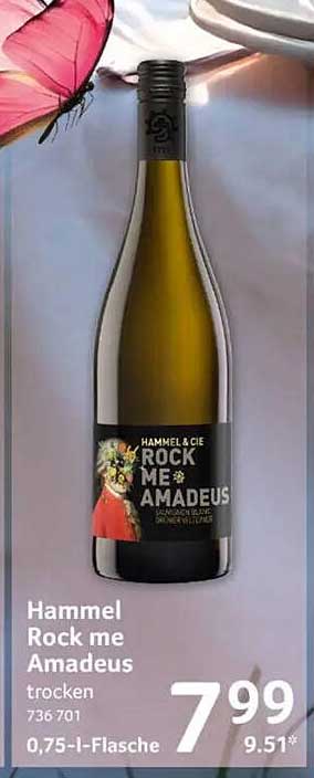 Hammel Rock me Amadeus trocken 736 701 0,75-l-Flasche