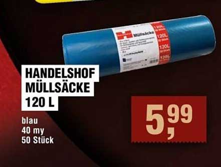HANDELSHOF MÜLLSÄCKE 120 L