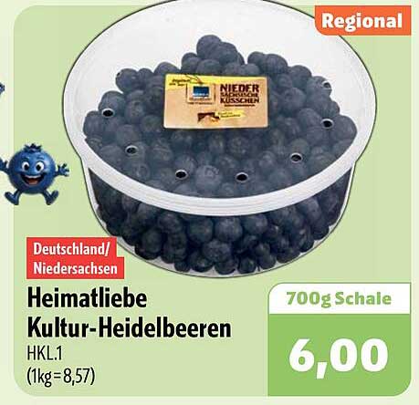 Heimatliebe Kultur-Heidelbeeren