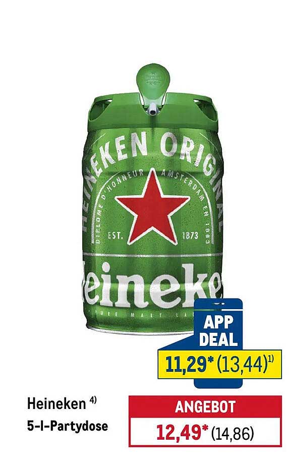 Heineken 5-l-Partydose