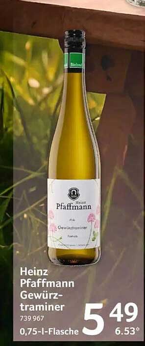 Heinz Pfaffmann Gewürztraminer