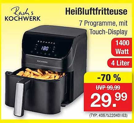 Heißluftfritteuse